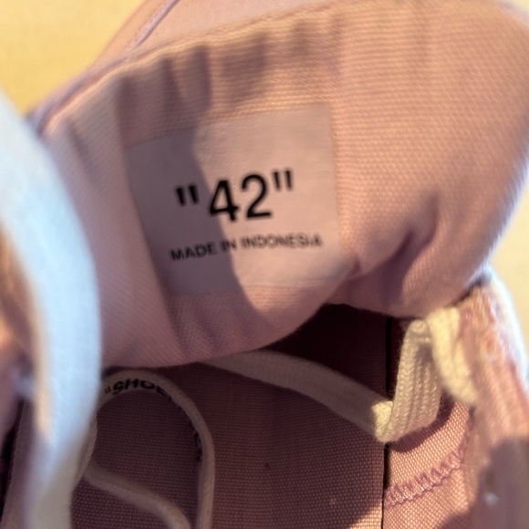 OFF-WHITE Women Vulc Low Canvas Lilac Size: EU 42 (US 11.5-12) - Picture 5 of 8